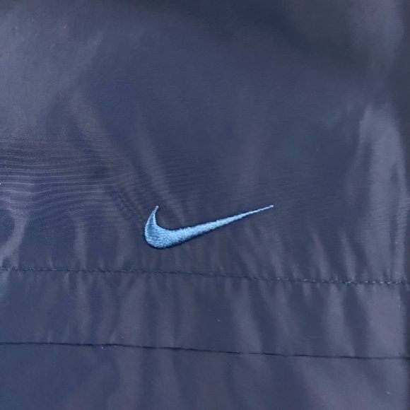 Vintage Y2K 2000s Acadia Axemen Basketball Nike Windbreaker Jacket Mens 2XL - Picture 4 of 10